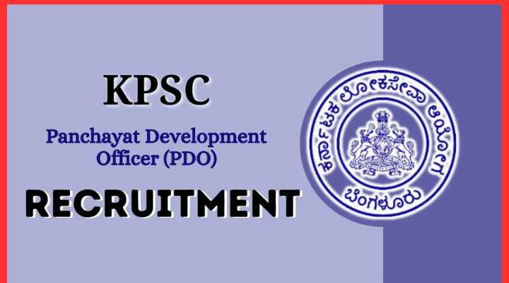 KPSC Panchayat Development Officer Recruitment 2024