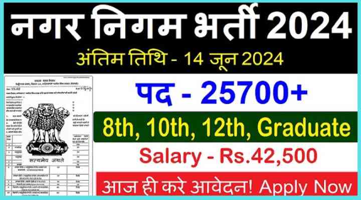 Nagar Nigam Recruitment 2024