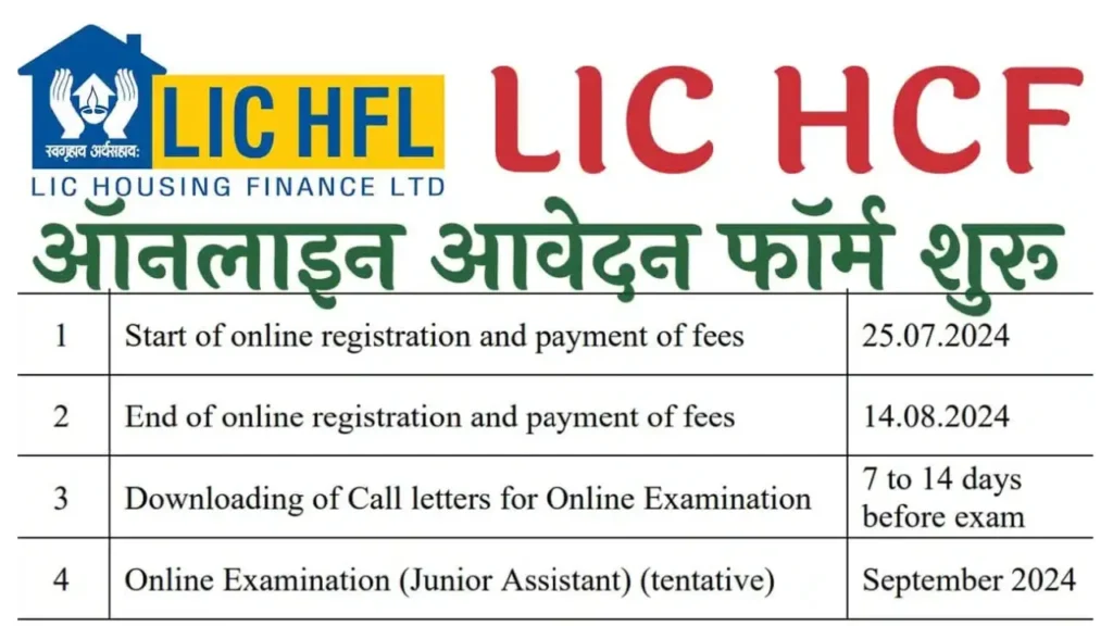 LIC HFL Junior Assistant Vacancy