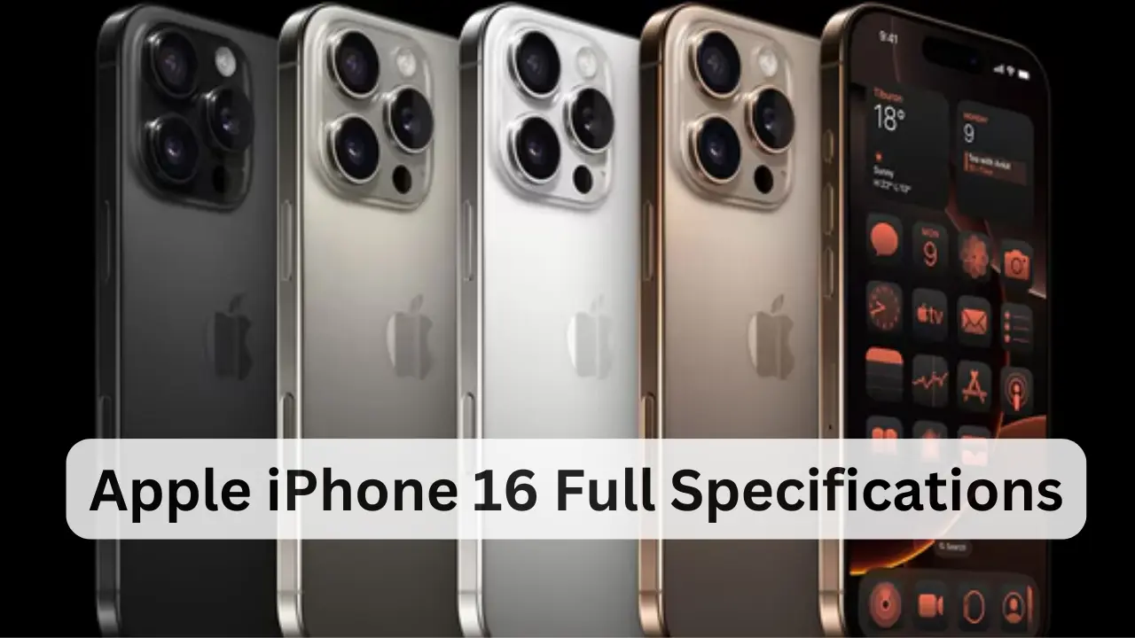 Apple iPhone 16 Full Phone Specs, Price and Comparison